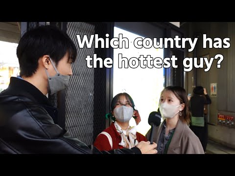 Which Country has the Hottest guy?
