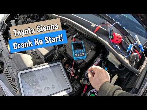 2015 Toyota Sienna - Crank No Start! Diag & Repair!