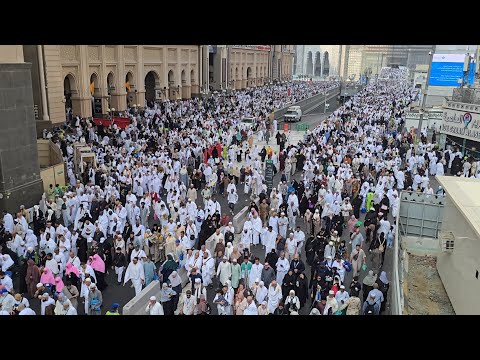 مين يصدق نفس اجواء رمضان يوم الجمعة من المسجد الحرام