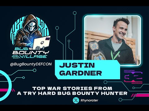 Top War Stories from a Try Hard Bug Bounty Hunter, Rhynorater | Bug Bounty Village, DEF CON 32