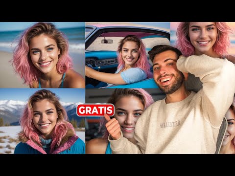 Crea Personajes CONSISTENTES con IA GRATIS 🧏🏼‍♀️ Influencer, Dibujos Animados, ... Con misma Cara