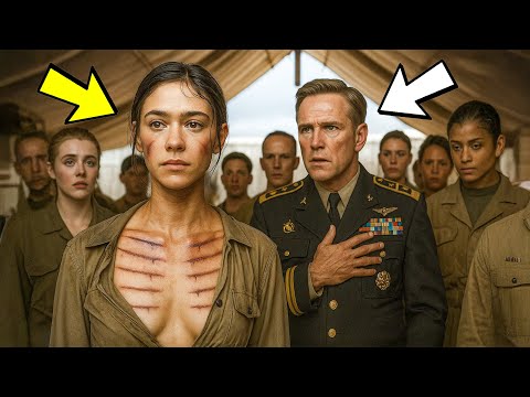 She lifted her shirt and showed the wound – the Admiral was silent when he saw her rib scars