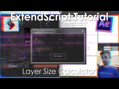 After Effects Scripting Tutorial: Layer Size Calculator