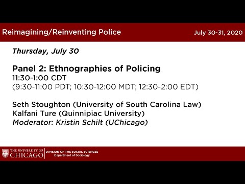Panel 2: Ethnographies of Policing