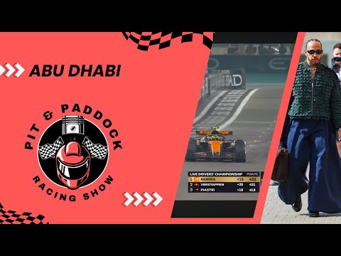 S02E46 Formula One in Abu Dhabi and NASCAR in Court