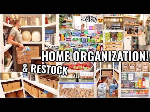 HOME ORGANIZATION IDEAS!!😍 CLEAN & ORGANIZE WITH ME | DECLUTTERING AND ORGANIZING MOTIVATION