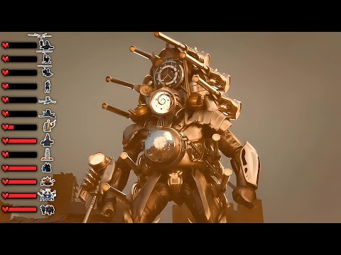 Skibidi Toilets Multiverse 30-1 ALL Episodes HEALTHBARS (1-47?) | Ending version (All NEW Seasons)