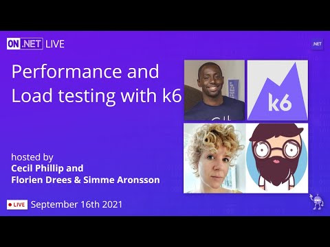 On .NET Live - Performance and Load testing with k6