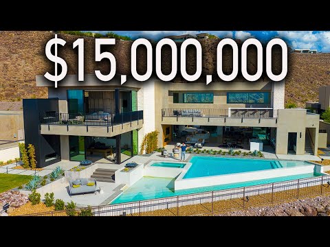 Las Vegas NEWEST Modern Mansion with TWO POOLS!
