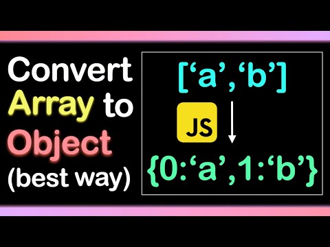 Convert Array to an Object in one line using JavaScript