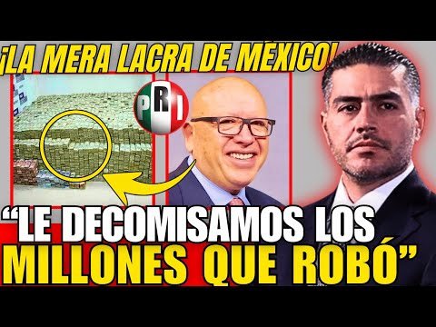 HARFUCH CAPTURA A FUNCIONARIO DEL PRI EN EDOMEX POR DESVIOS MILLONAROS: 40,000,000 ROBADOS AL PUEBLO