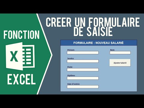 EXCEL - CREATE AN INPUT FORM WITHOUT USERFORM