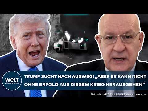 WAR AGAINST IRAN: Enigmatic! Ex-general analyzes! What Trump's zigzag course means for the Middle...