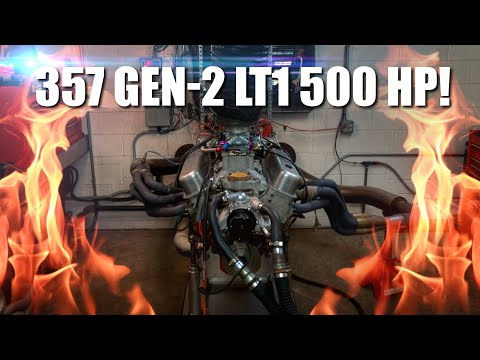 500 HP LT1 Engine Dyno | 357 40 Over