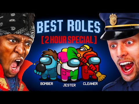 SIDEMEN AMONG US BUT ONLY OVERPOWERED CHAOS ROLES!