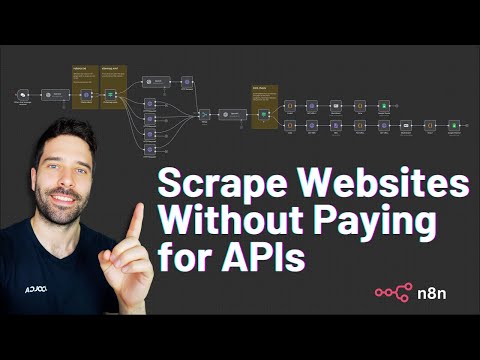 How to Scrape Websites Without Paid APIs Using n8n