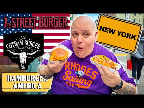 Die besten SMASHBURGER in NEW YORK | Burger Foodtour 🗽