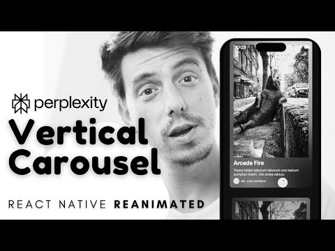 PerplexityAI animated vertical list - Reanimated