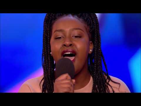 Sarah Ikumu Teen Sings "And I Am Telling You" and Gets GOLDEN BUZZER on Britain's Got Talent!