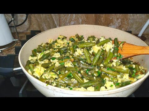 ФАСОЛЬ - Замороженная Стручковая! Это Самое Вкусное блюдо! Как Быстро и Вкусно Приготовить😋