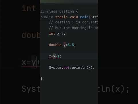 Java Casting Explained: Avoid This Error 🚨 #computer #coding #programming #java