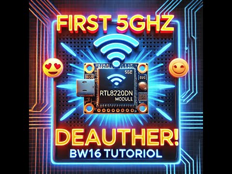 🔥 FIRST 5GHz DEAUTHER on BW16 RTL8720DN! 🚀 | Full Tutorial 🛠️