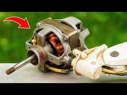 Hidden uses for electric fan motor! Try reusing your electric fan motor and It will SHOCK you