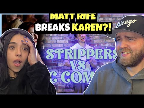 Karen Gives Matt Rife a SECOND CHANCE! | Matt Rife - Roasting a Str*pper (Crowd Word) First reaction