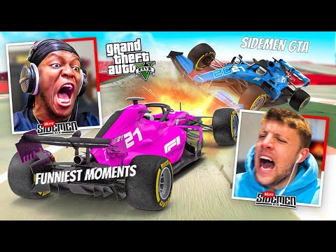ONE HOUR OF SIDEMEN GTA #1 funniest moments