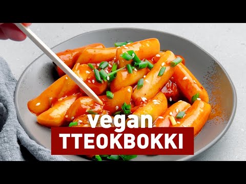 Vegan Tteokbokki
