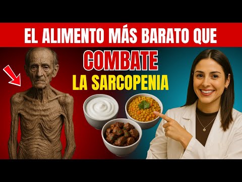 Sarcopenia: El Alimento Más BARATO y FÁCIL para Recuperar la Fuerza Muscular en ADULTOS MAYORES