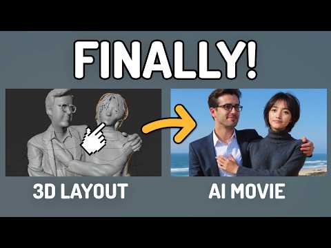 Control MULTIPLE CONSISTENT CHARACTERS + CAMERA with this FREE AI Workflow [Blender + ComfyUI]