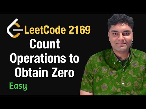 Count Operations to Obtain Zero - Leetcode 2169 - Python