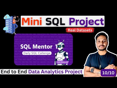 Real-Time Data Analytics SQL Project Beginner | Resume Project Data Science SQL Mentor Data | 10/10