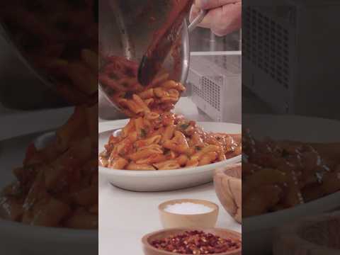 Penne Arrabbiata is so simple, but so satisfying!