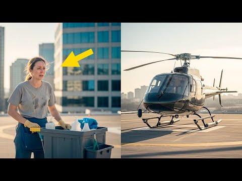 « Pilote cet hélico et j’épouse », se moqua la PDG d’une gardienne mère seule — son secret le choqua