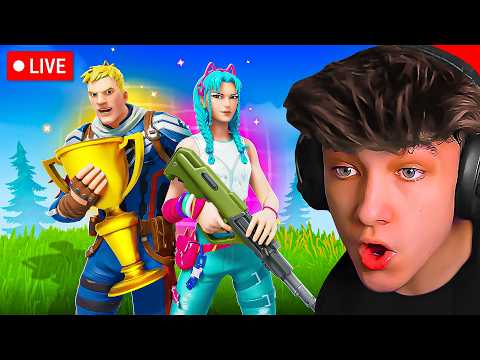 🔴LIVE! - WINNING DUO TOURNAMENT in FORTNITE!