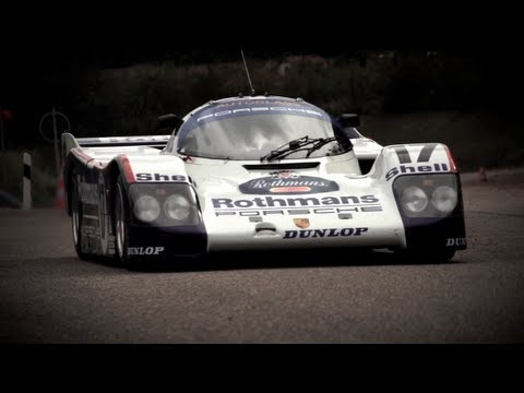 Flat Out In a Le Mans Winning Porsche 962 - /CHRIS HARRIS ON CARS