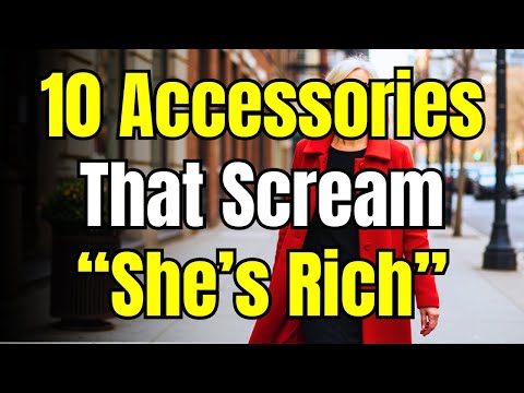 10 Accessories That Make Women Over 50 Look Rich and Elegant Instantly!
