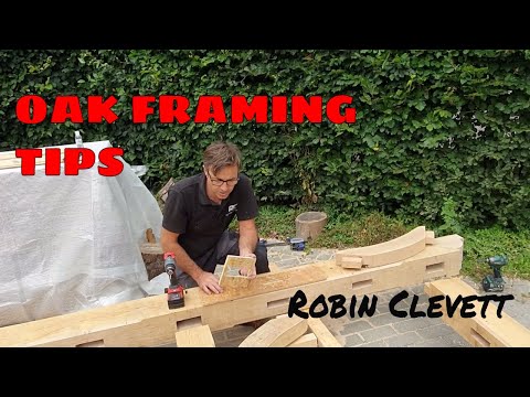 The Big Build 24. Oak Framing tips including fitting staddle stones and drilling for pegs