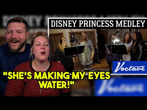 First Time Hearing Voctave Disney Princess Medley Reaction