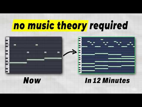 Give me 12 minutes, and you'll be a pro at making chords & melodies