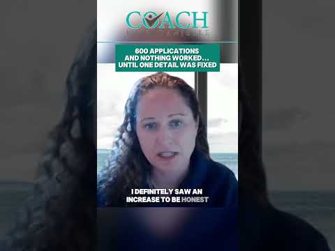 From ghosted to hired—her breakthrough after 600 tries #jobsearch #careerchange #resume