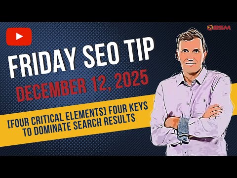 [Four Critical Elements] Four Keys to Dominate Search Results