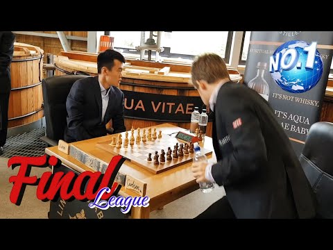 FINAL!!! Magnus Carlsen Vs Ding Liren || Rapid Chess || Lindores Abbey Chess Stars