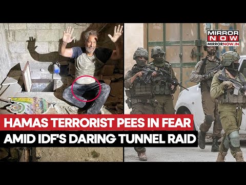 IDF's Daring Tunnel Raid Makes Hamas Terrorist Surrender, Pee In Pants; Bizzare Moment Caught On Cam