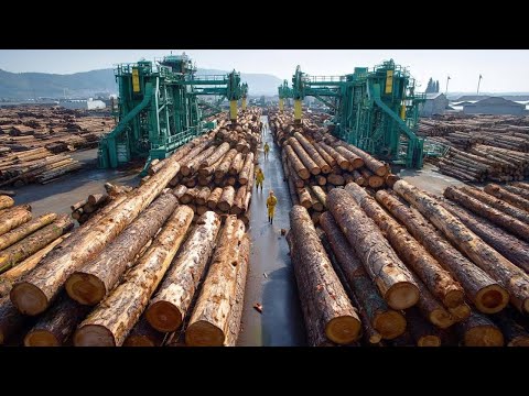 Inside America’s $1B Legendary 4-Generation Sawmill | Turning Massive Logs Into Perfect Lumber