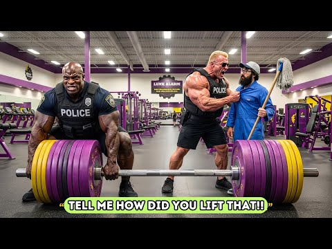 BODYBUILDERS Laughed… Until Anatoly’s 32KG Mop SCARES the Gym’s ELITE Physique King 😱💪🧹