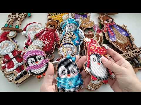 #вышивкабисером #вышивка Все мои готовые, вышитые работы бисером на деревянных заготовках)