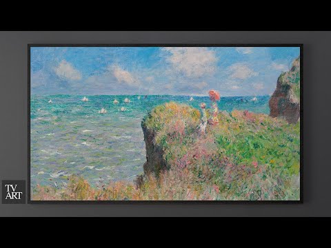 TV Art Screensaver | Monet Relaxing Art Show | 2 Hours